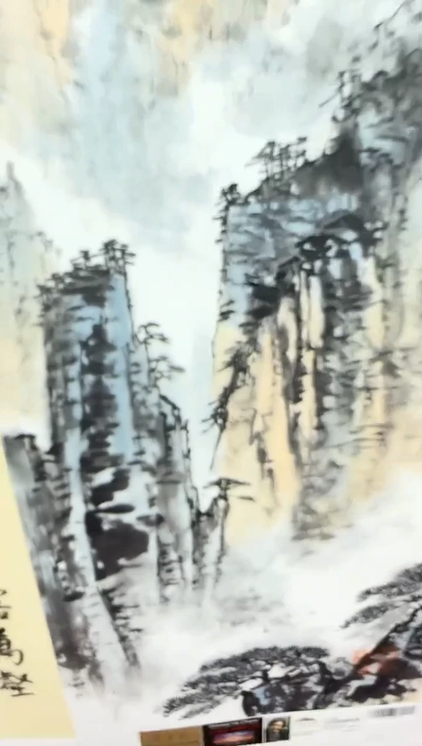 国画卞增林绘画2平尺北派豪放题材（qianfeng）