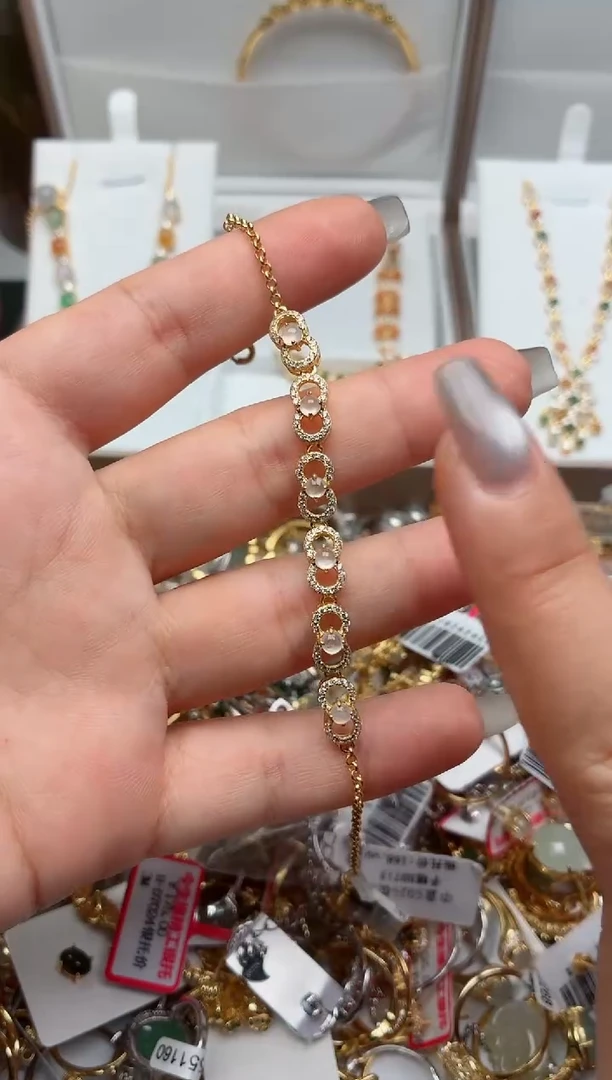 银S925镶嵌戒指翡翠.