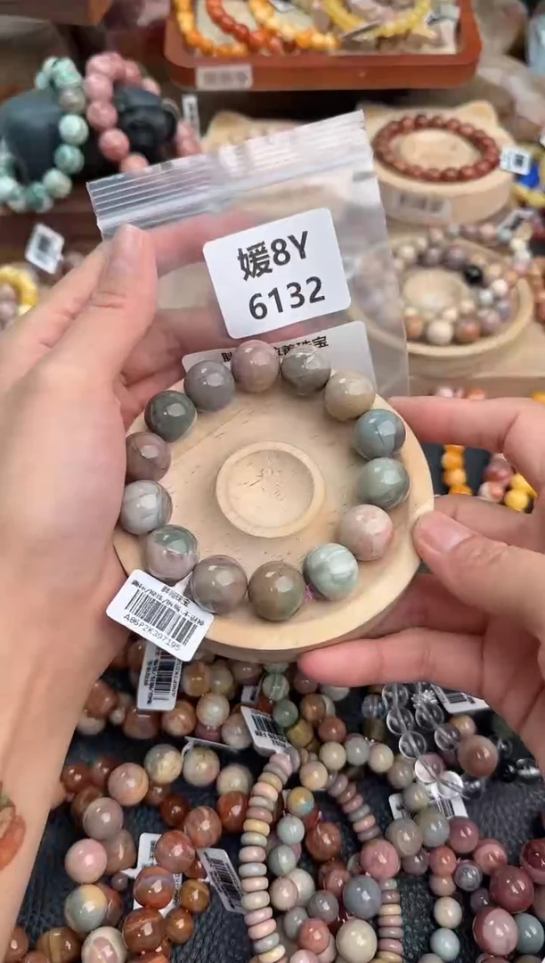 石英质玉手链未镶嵌墨**雨8Y6132