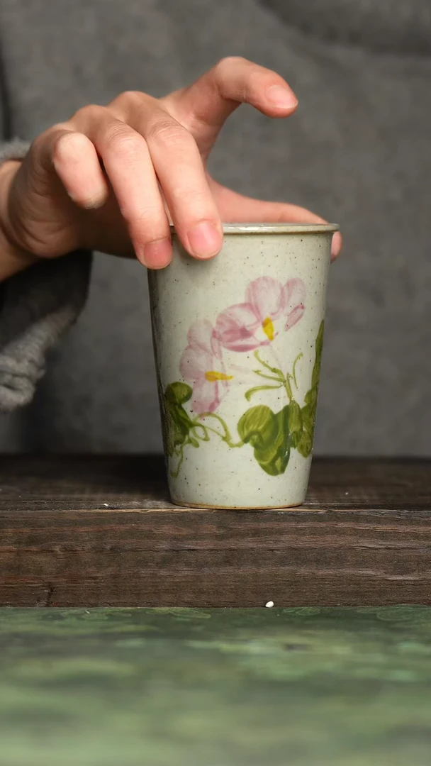 【闪购商品】杯青诗手工手绘瓷器