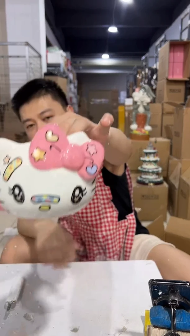 瓷片陶瓷创可贴kt头杯