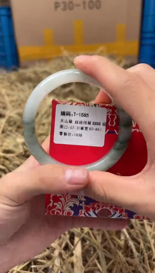 未镶嵌手镯石英质玉T-1585