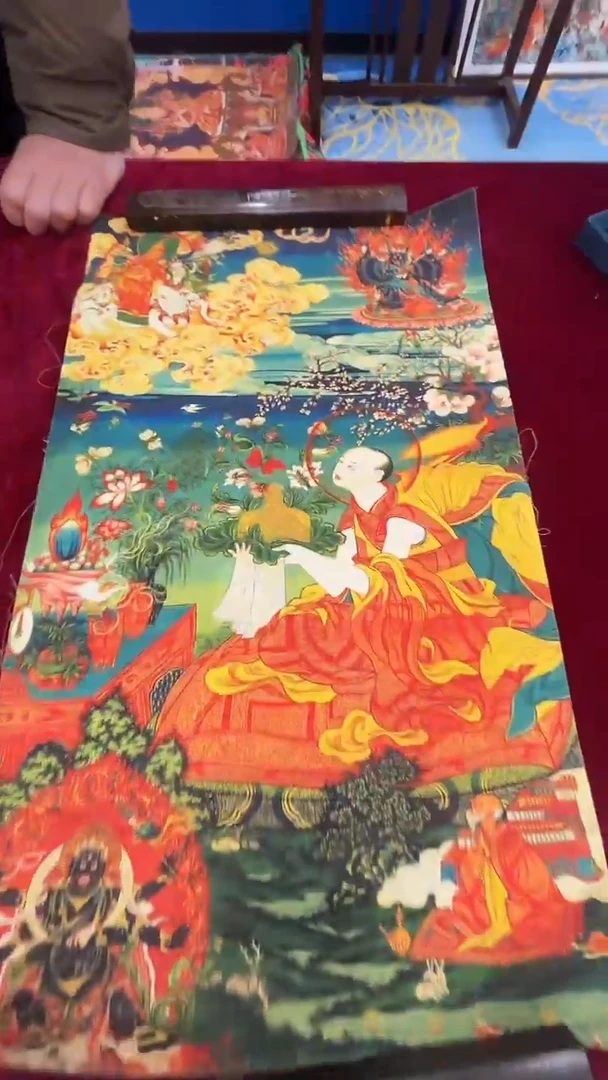 卷轴画唐卡16029