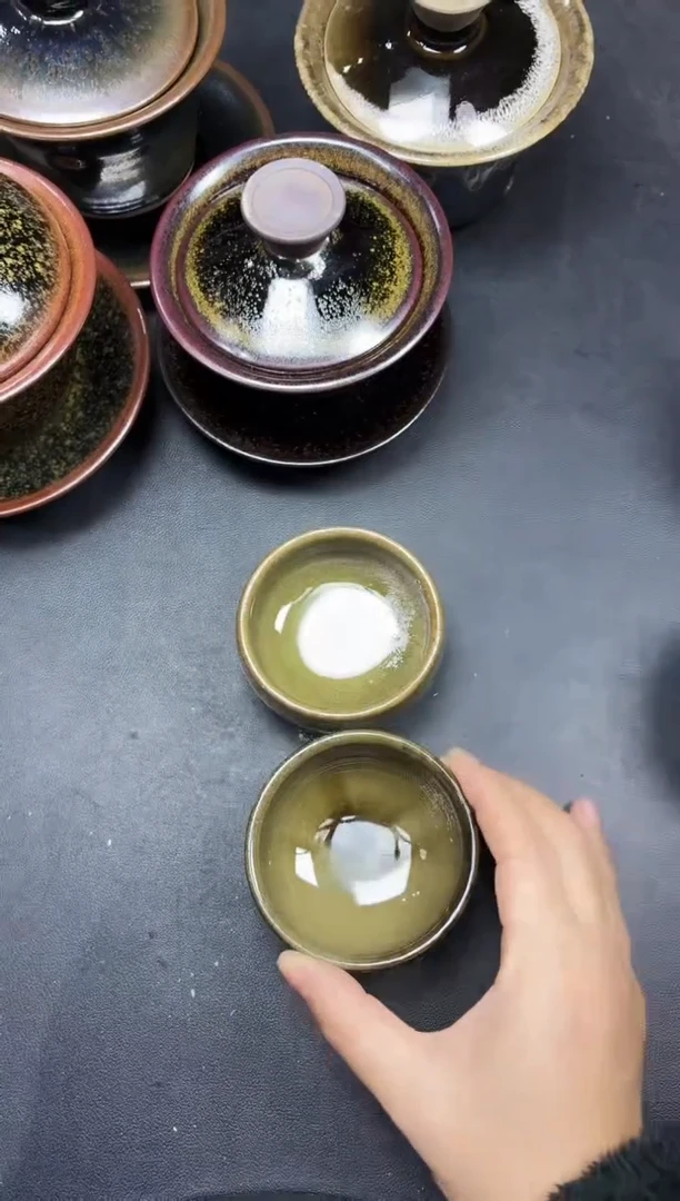 茶盏185两只微瑕