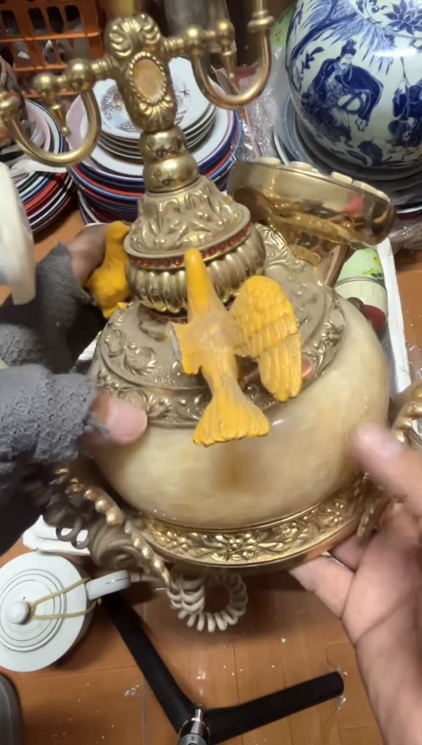 手工艺品琉璃祝****。摆件