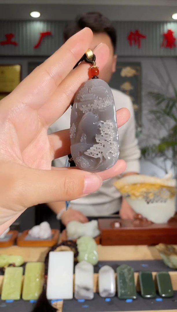 【闪购商品】和田玉颈饰未镶嵌拍一发一 多样性发货