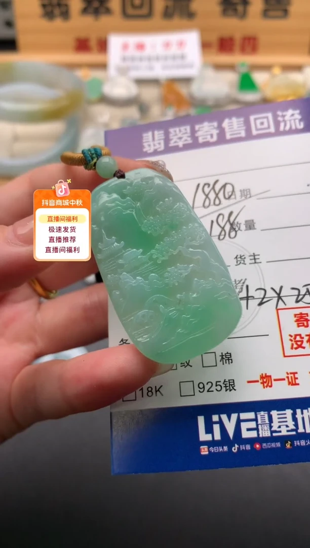 颈饰未镶嵌翡翠10146049