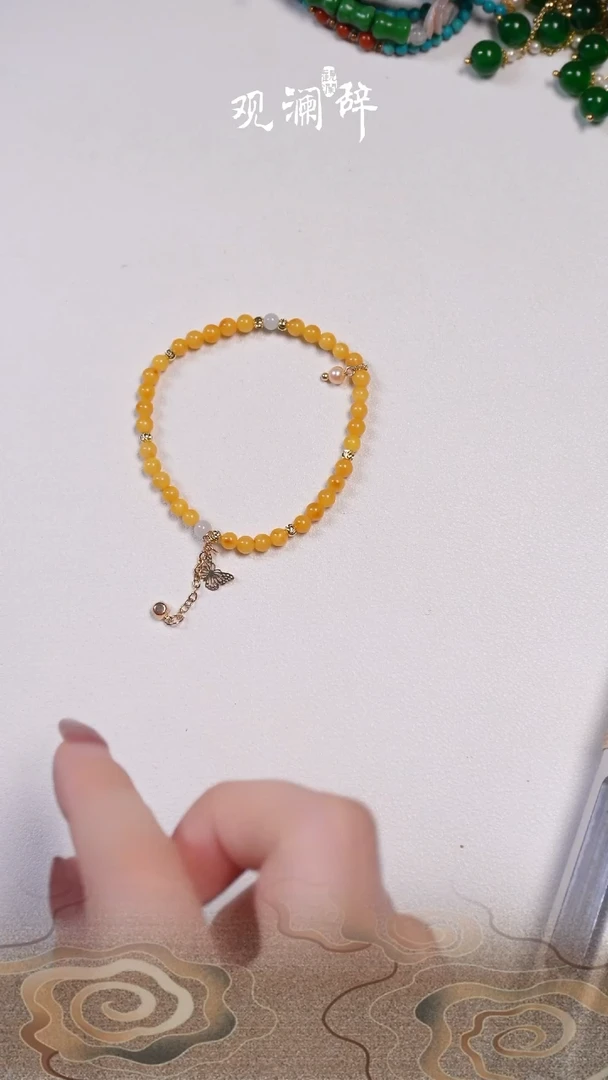 【闪购商品】琥珀手链未镶嵌手链