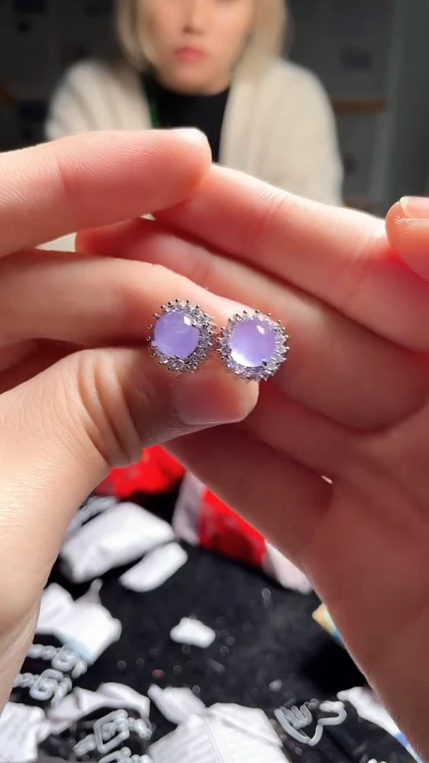 猛子收货（精美饰品）耳钉