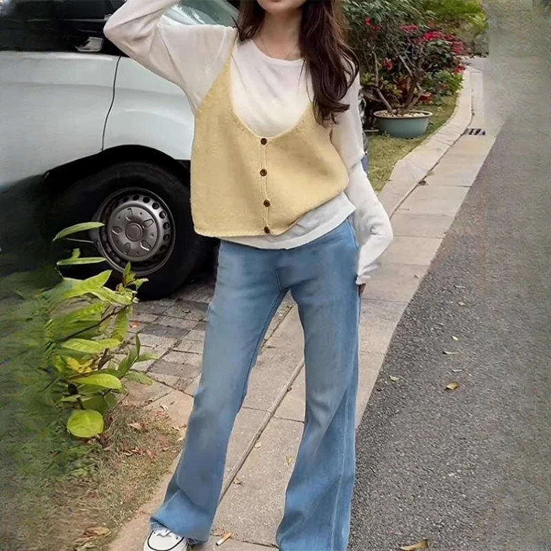 香朵儿小众慵懒风女士气质上衣2026春秋新款叠穿宽松显瘦吊带背心