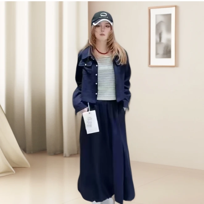 9805#【木兮兮专属】2025年秋冬季新款气质显瘦时尚修身百搭套装女