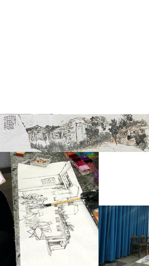 国画义****）王宝峰太行山写生作品