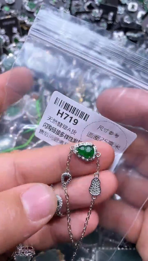 【闪购商品】翡翠颈饰未镶嵌H719手链