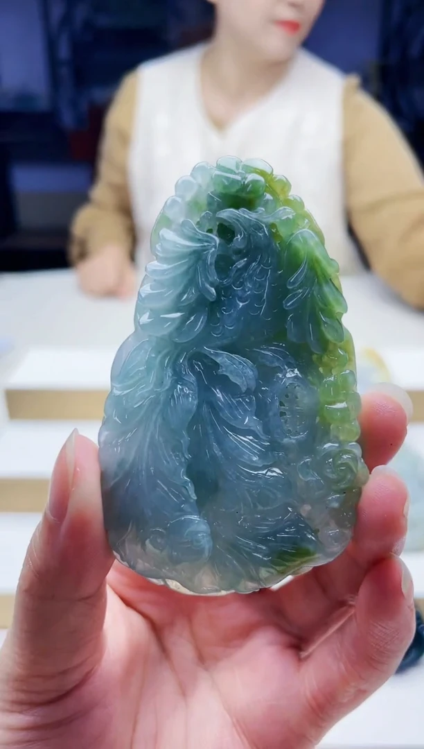 未镶嵌定制翡翠毛货09200078