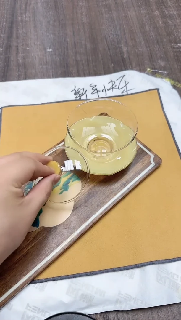 【闪购商品】其他风谜荷叶盖碗金玉
