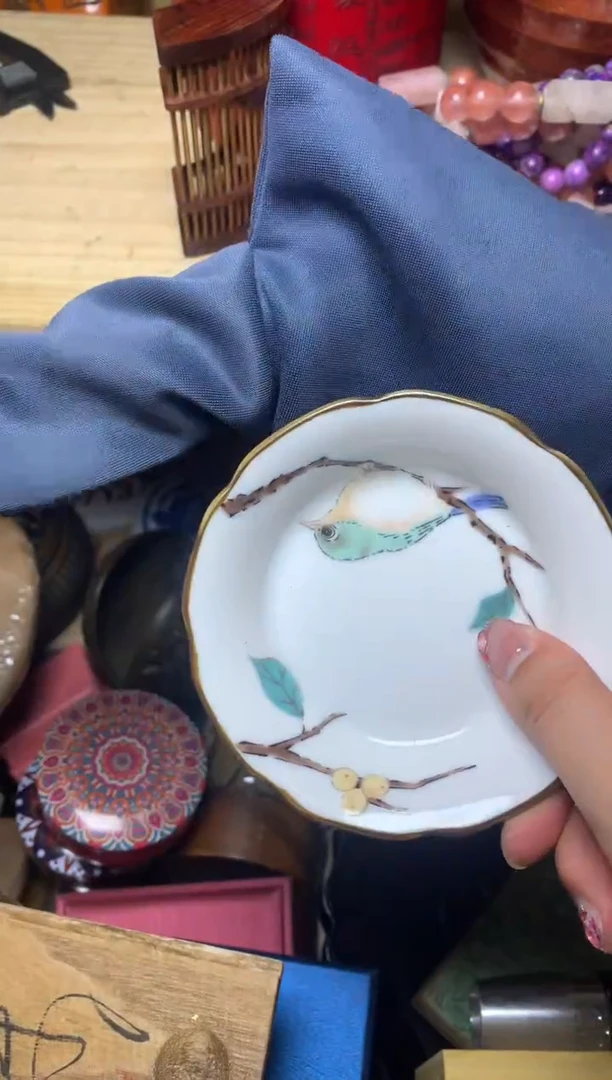 紫砂盖碗瓷器默认微瑕瓷器