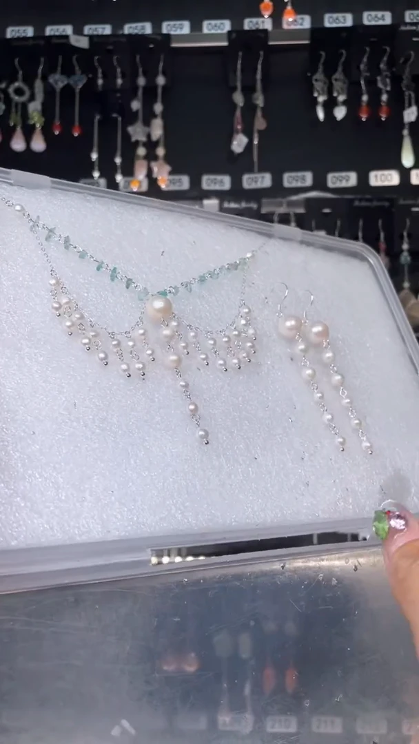 紫晶耳饰银S925镶嵌Cynthia