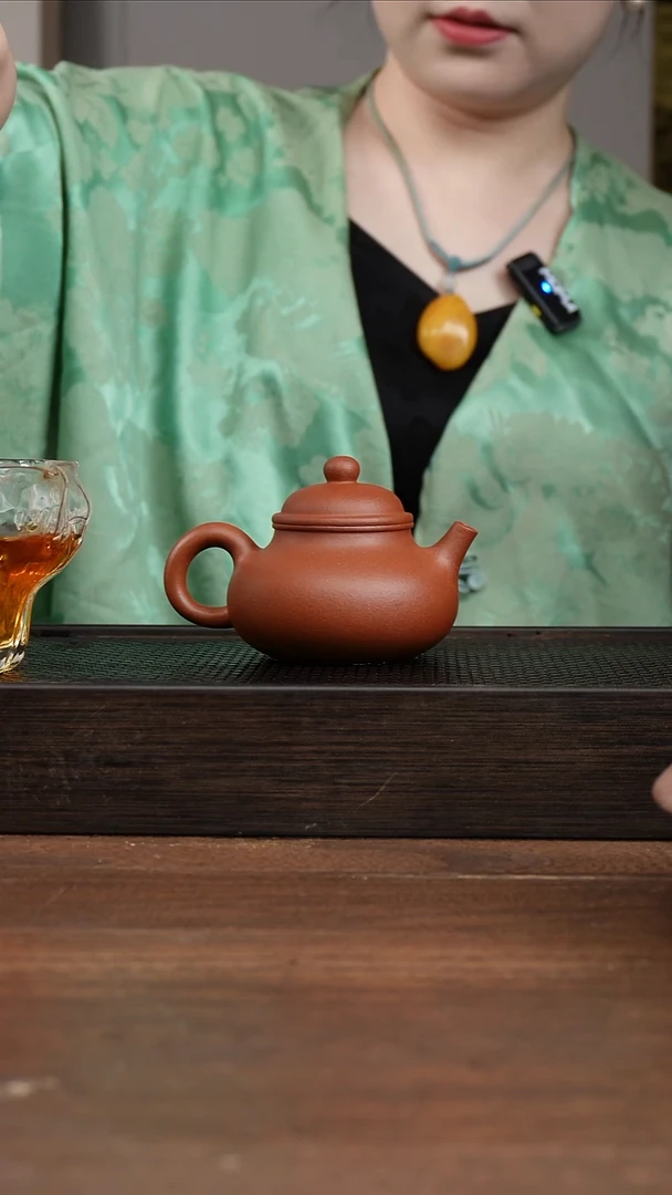 茶壶紫砂半**若红清水容天    150CC