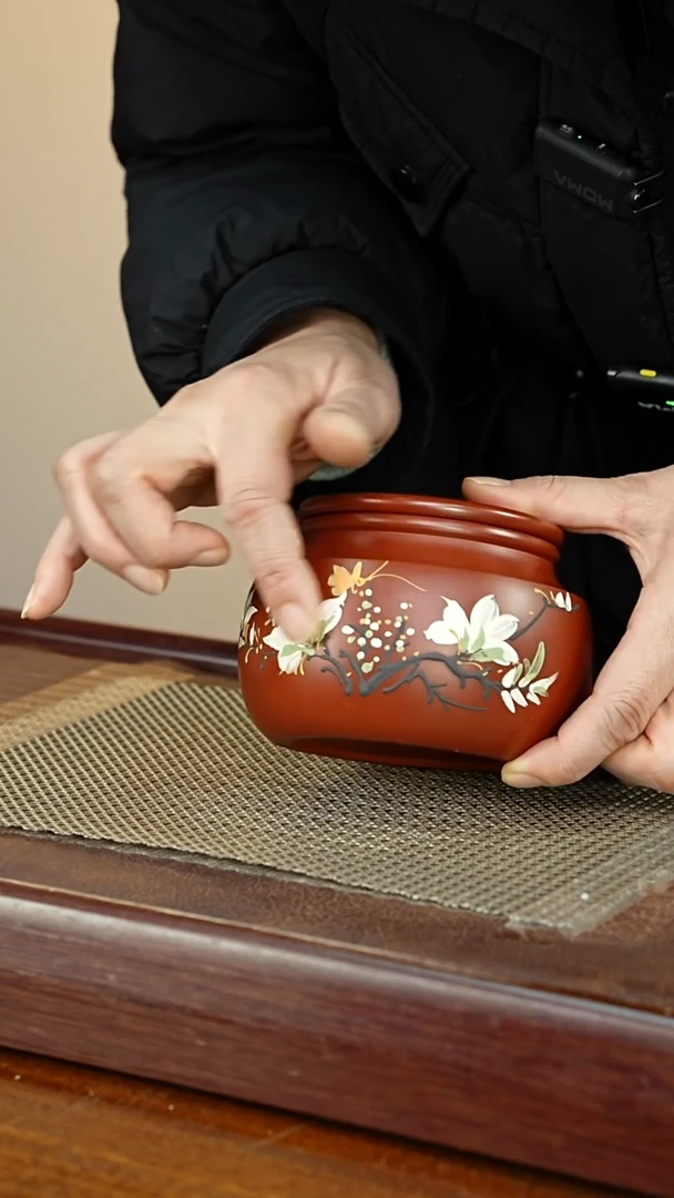 宜兴原矿紫砂茶叶罐