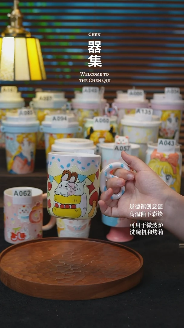 其他17景德镇纯手工手绘创意瓷