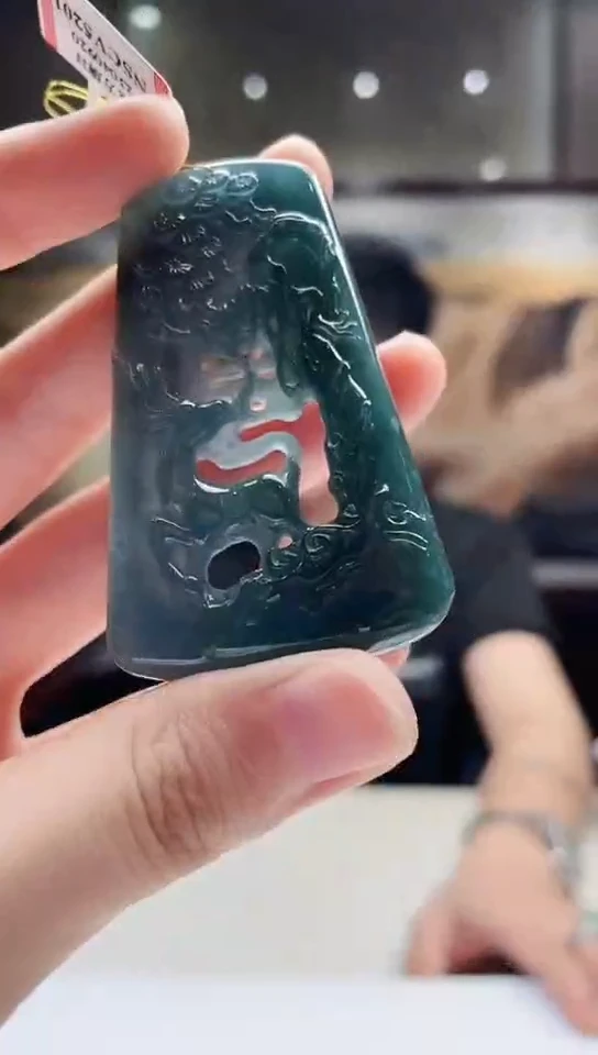 翡翠未镶嵌吊坠(不含链)多样性发其一198