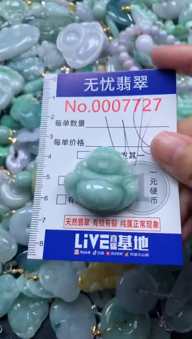 颈饰未镶嵌翡翠7727