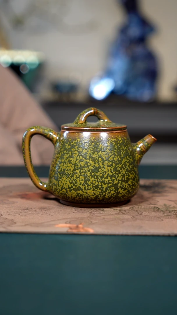 钧瓷原产地茶器摆件28