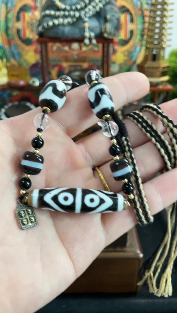 【闪购商品】玛瑙/玉髓项链未镶嵌颜色图案多样发