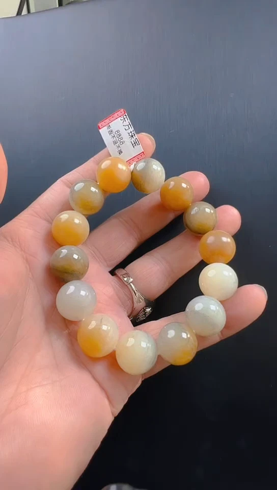 未镶嵌手串和田玉和田玉卡16