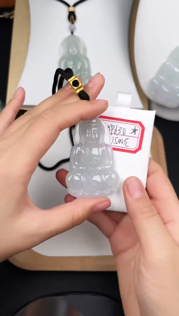 颈饰未镶嵌翡翠翡翠YP630孤品观音