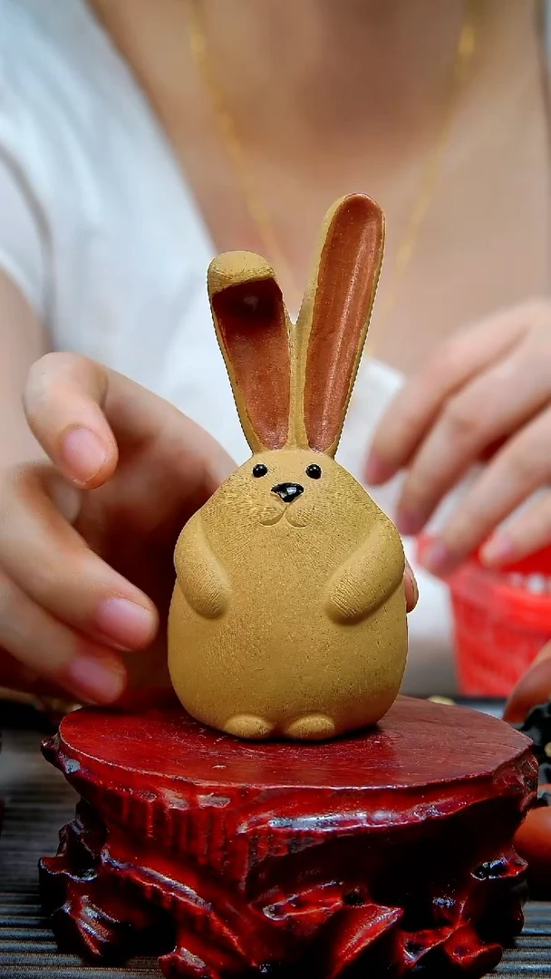 紫砂紫砂原矿茶宠摆件