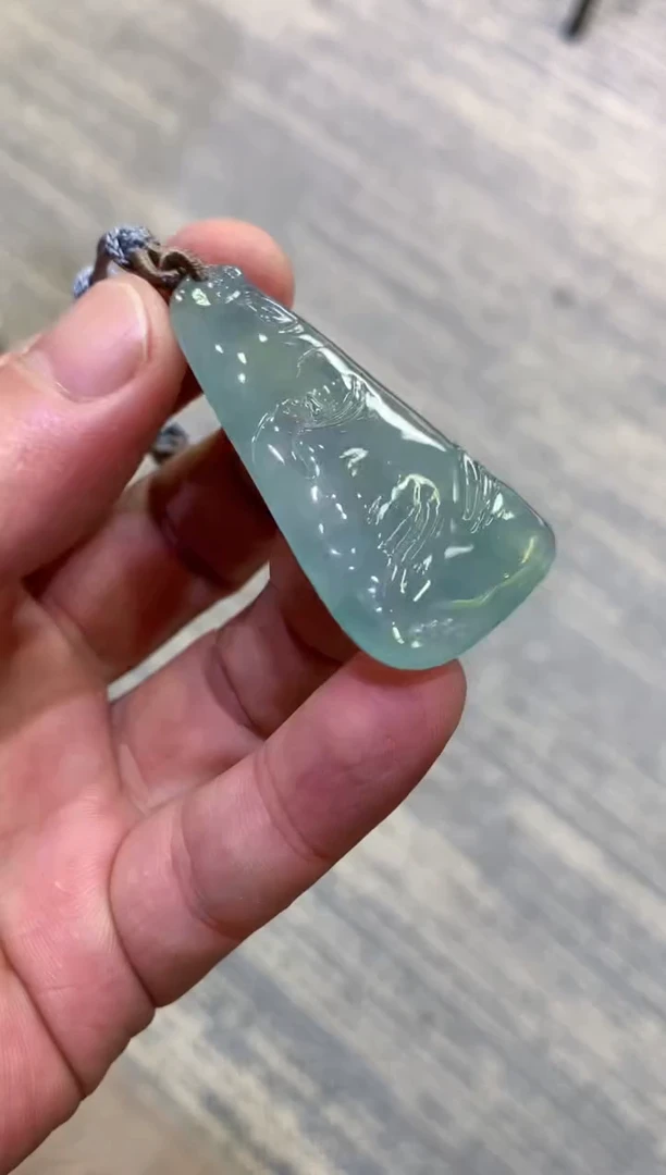 颈饰未镶嵌翡翠天然A货翡翠