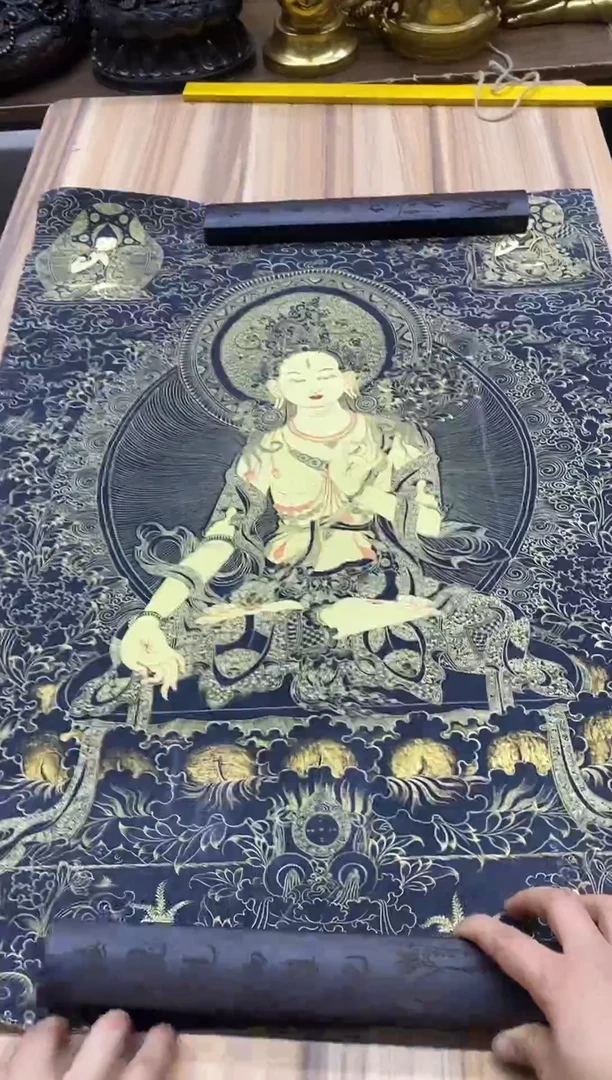 卷轴画精品挂饰 唐卡tk16003