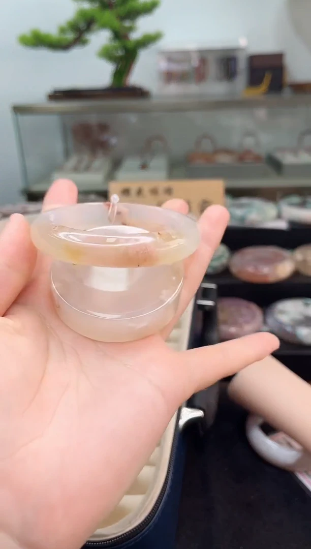 未镶嵌手镯石英质玉58圈口（赠品镯心）3696269