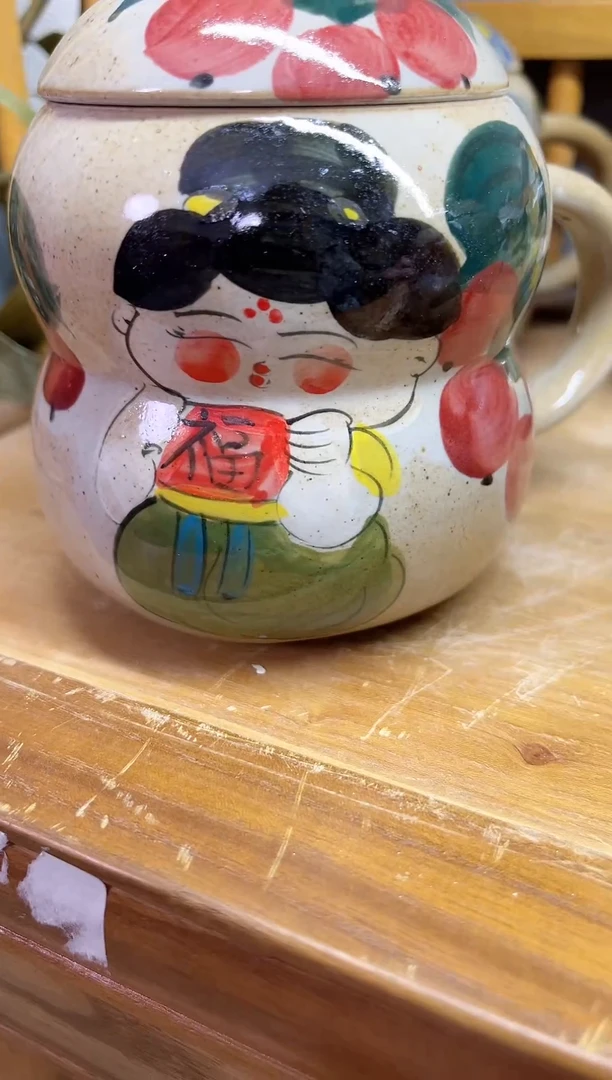 【闪购商品】手绘高温釉下彩陶瓷