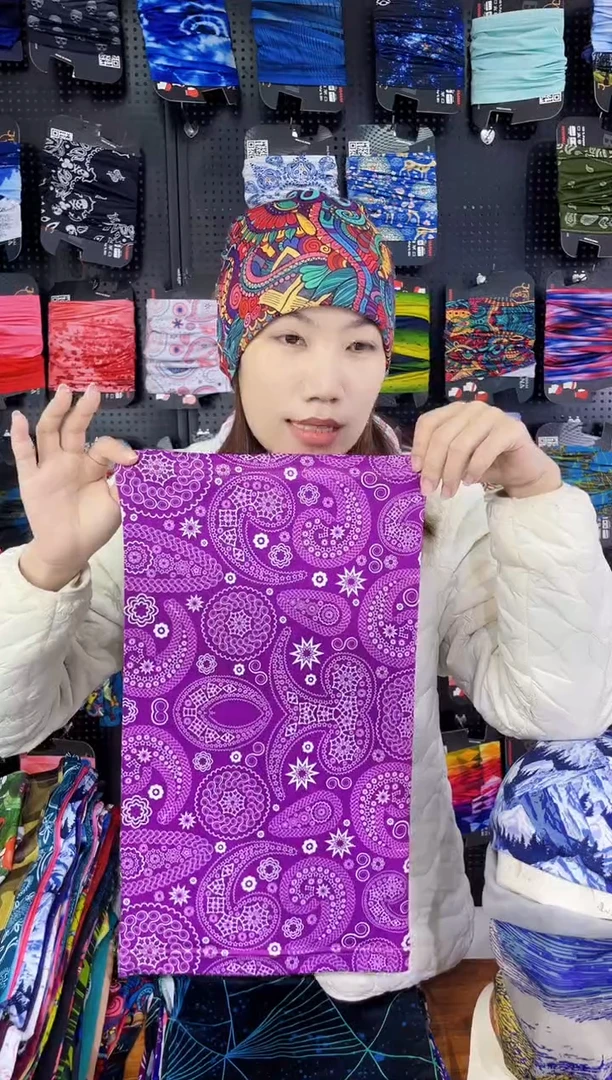 涤纶顺*猫孤品 百变魔术头巾 品质单