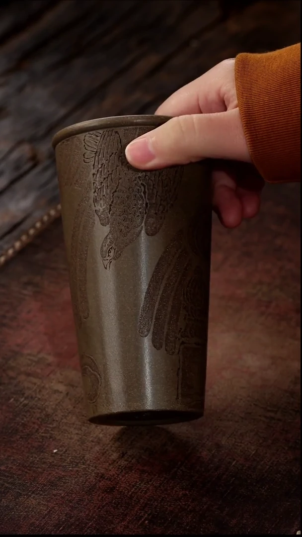 茶杯紫砂非遗茶器-遥遥领先