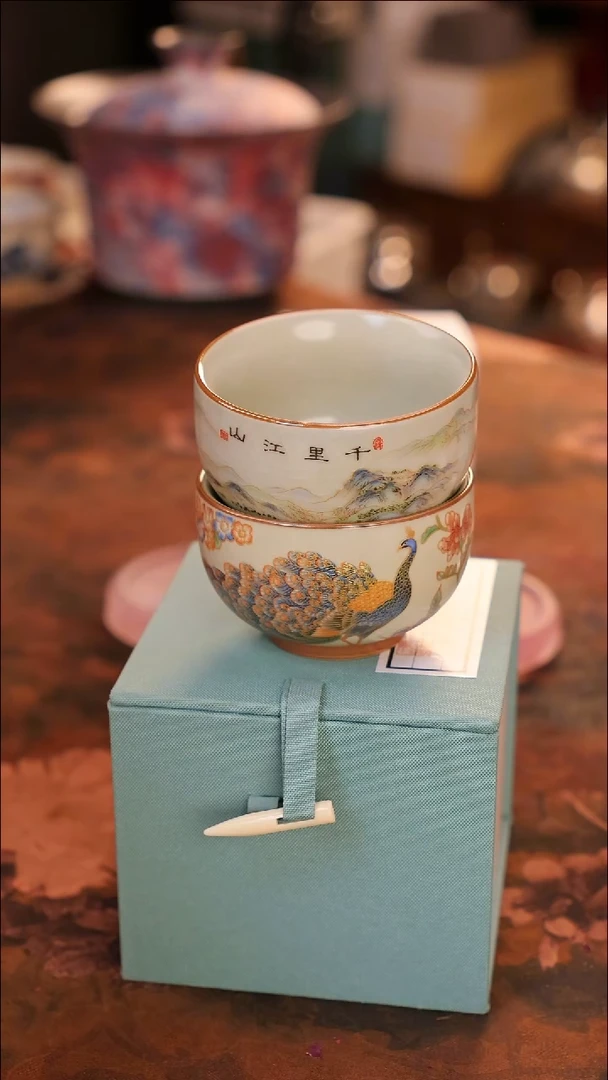 【闪购商品】陶瓷茶具（无礼盒无茶盘）@@A11513