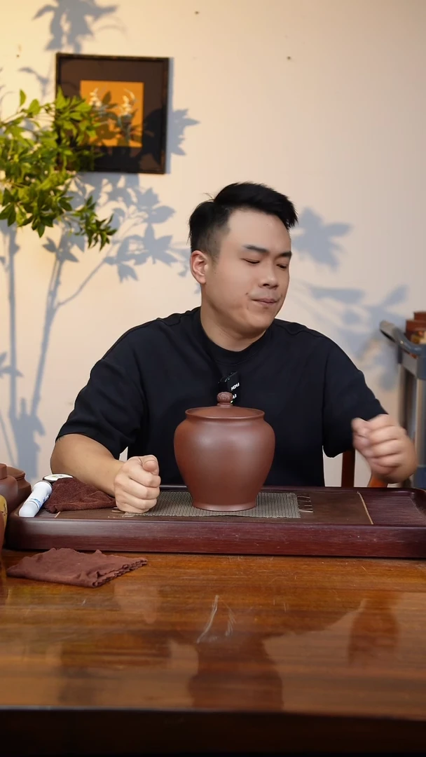 宜兴原矿紫砂茶叶罐
