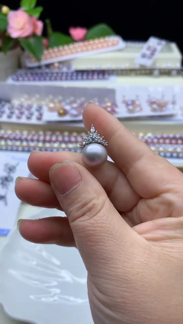 【闪购商品】淡水珍珠吊坠(不含链)未镶嵌淡水珍珠吊坠