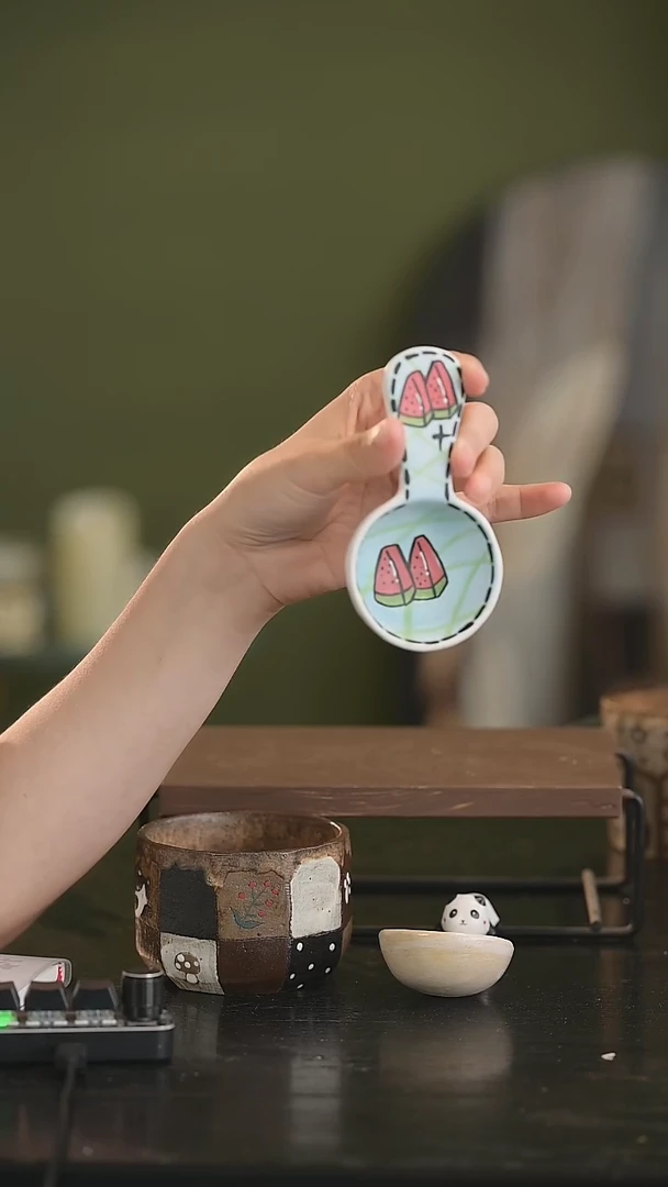 瓷片景德镇陶瓷原创手作