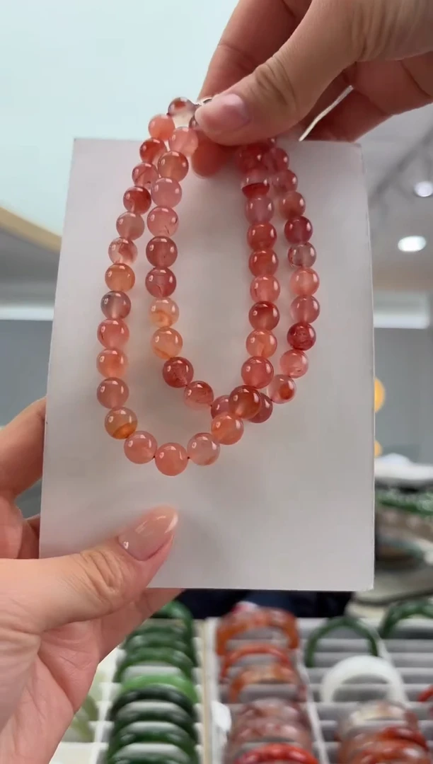颈饰未镶嵌南红玛瑙6