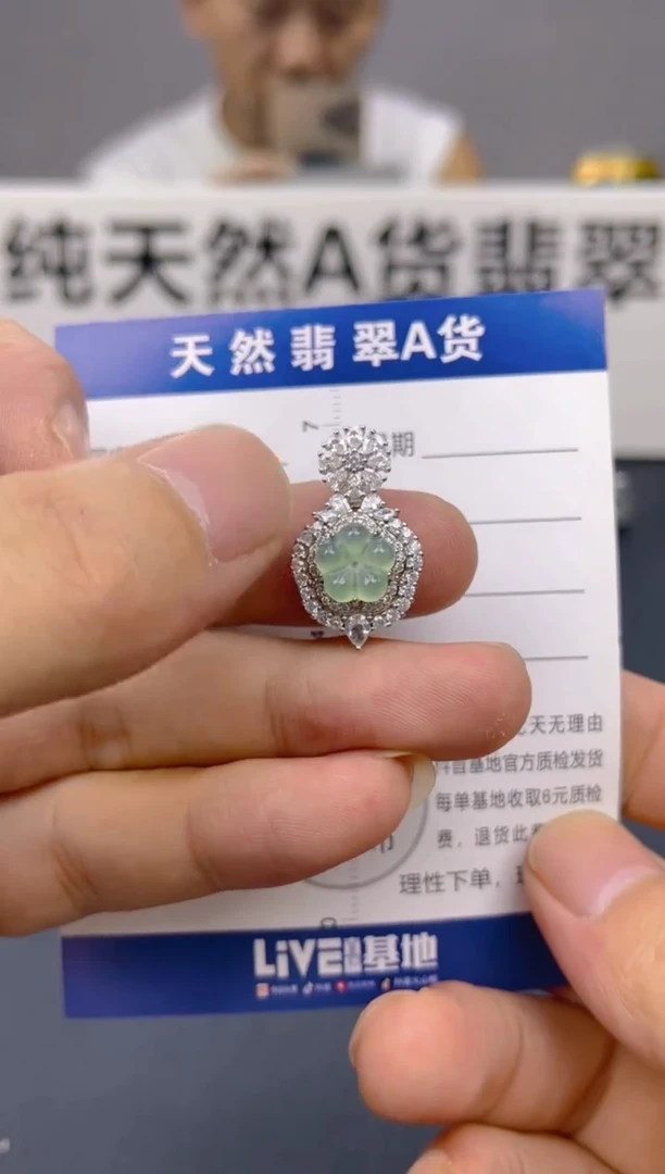 翡翠未镶嵌颈饰天然A货翡翠