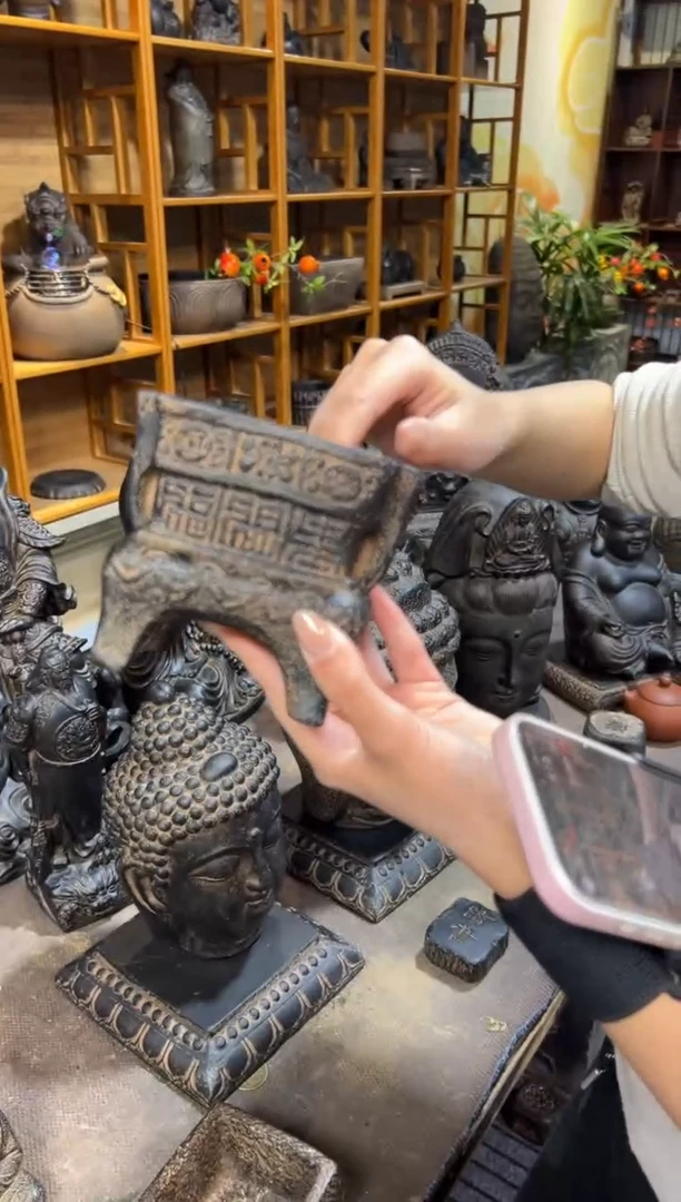 陶土【火山泥】香炉