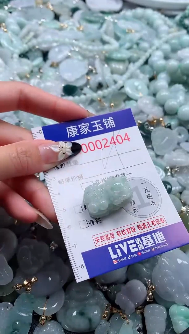 颈饰未镶嵌翡翠2404
