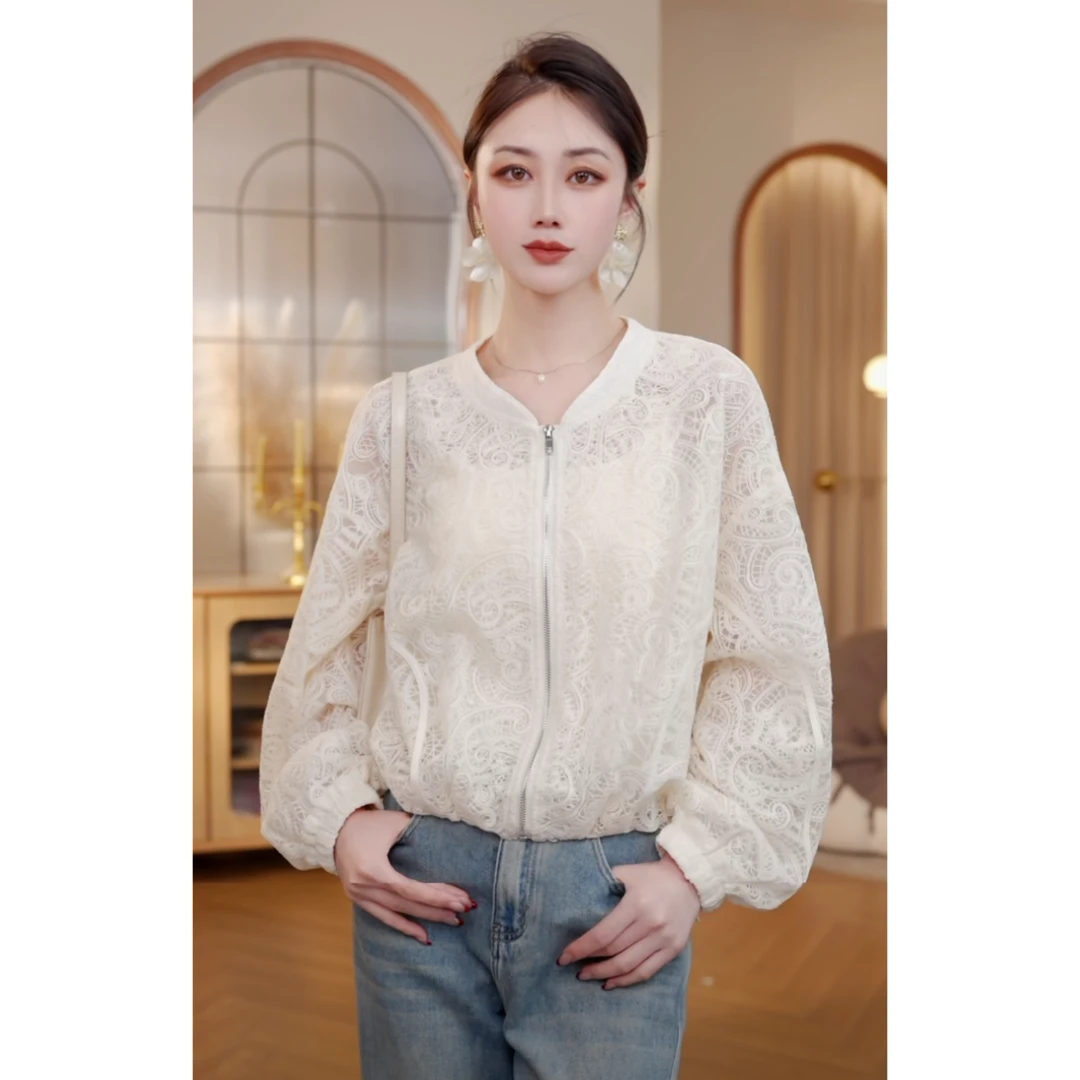 【CICI&GERTCOREL】 起风了  蕾丝绣花春季外套套装WG251W1067