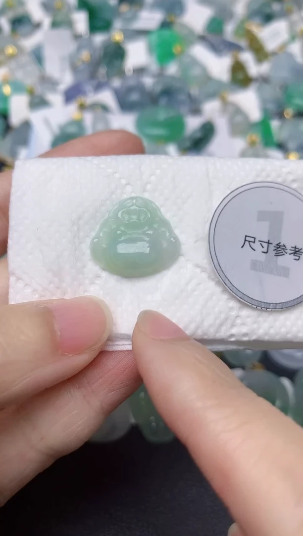 颈饰未镶嵌翡翠天然缅甸A货翡翠