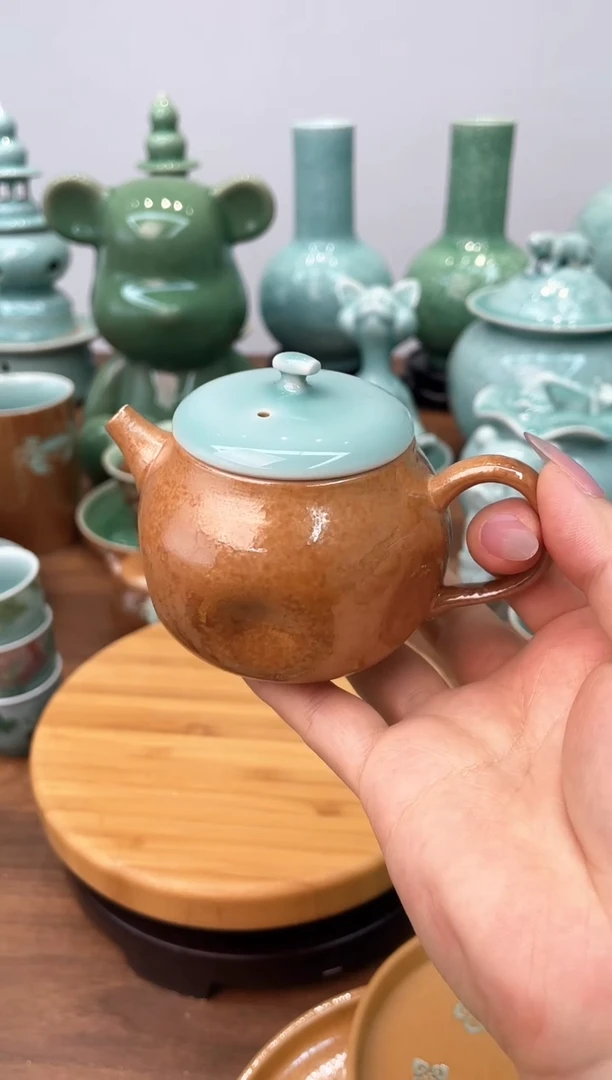 特价福利 微瑕 慧仙青瓷