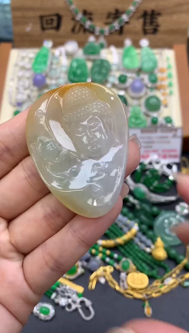 【闪购商品】翡翠颈饰未镶嵌98-中国好珍宝