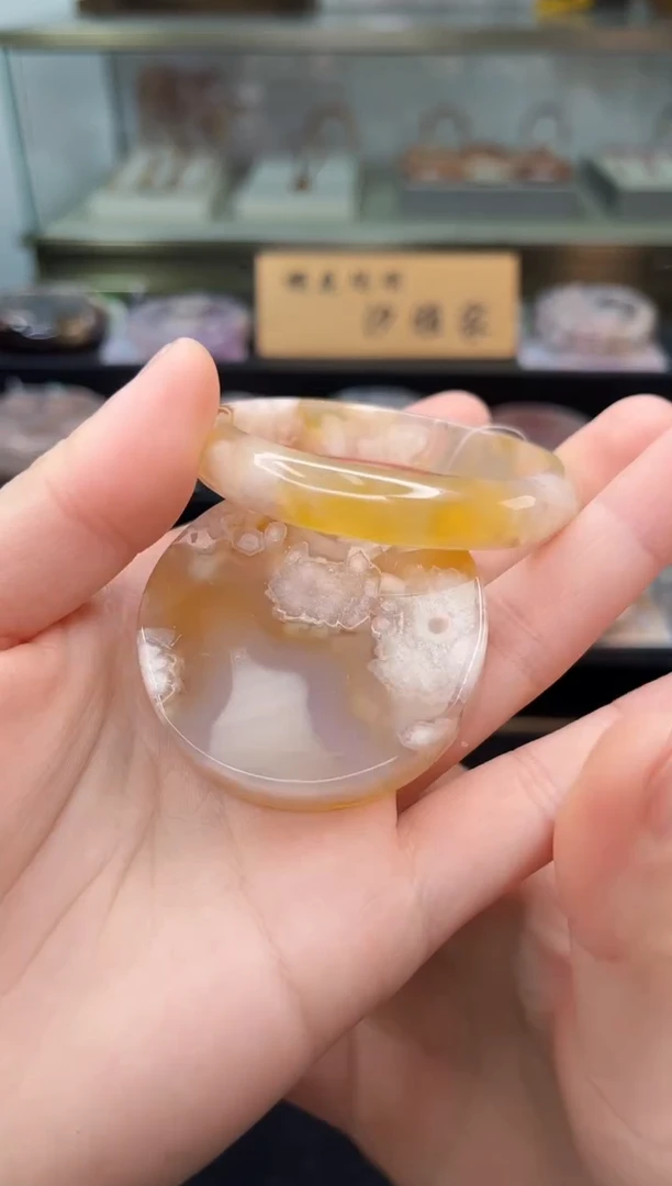 未镶嵌手镯石英质玉50圈口（赠品镯心）6806102